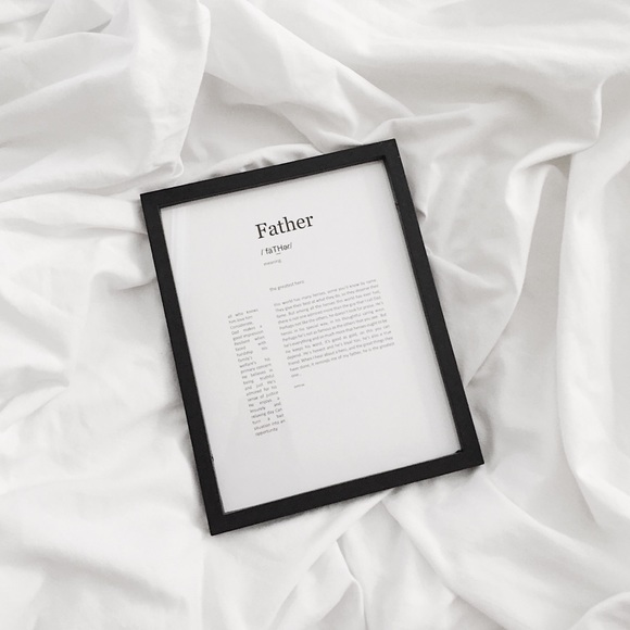 Brandy Melville Accessories - father print x white